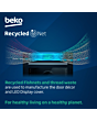 Beko CIFY81X AeroPerfect CIFY81X 60cm Built in RecycledNet Single Fan Oven - Stainless Steel