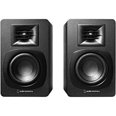 Audio-Technica AT-SP3X Bluetooth Powered Bookshelf Speakers Black