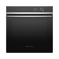 Fisher & Paykel Built-In Electric Single Oven, Black/Steel